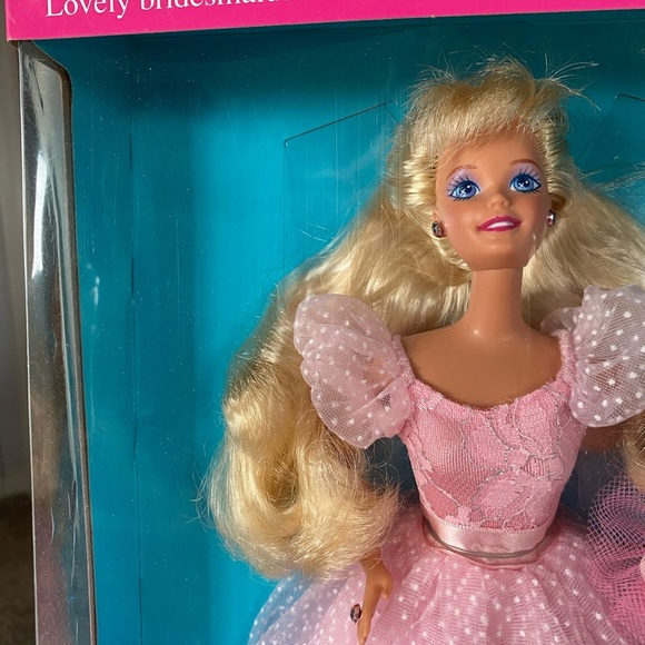 Wedding Day Barbie Lovely Bridesmaid-1990 - Picture 3 of 6